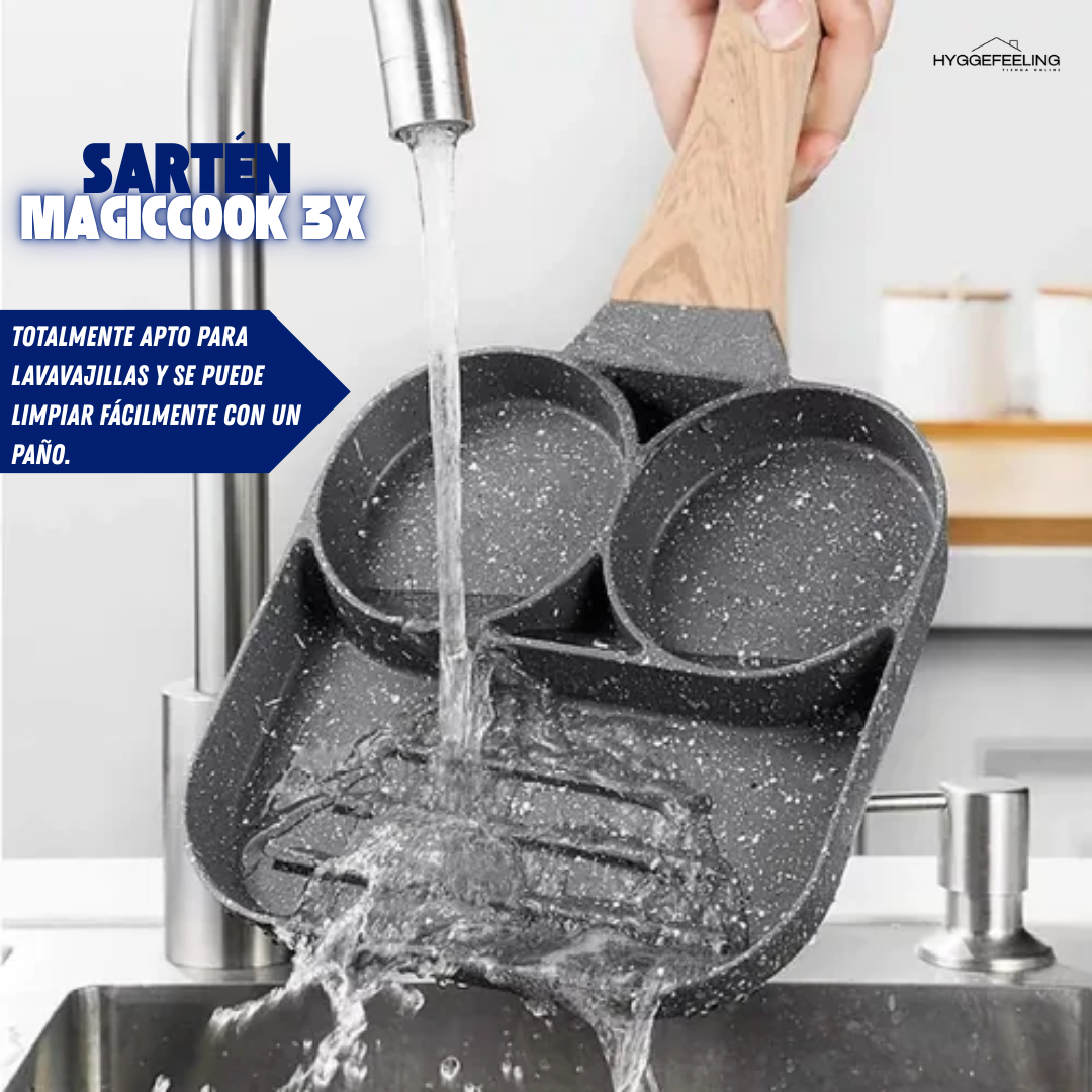 Sartén MagicCook 3X🍳