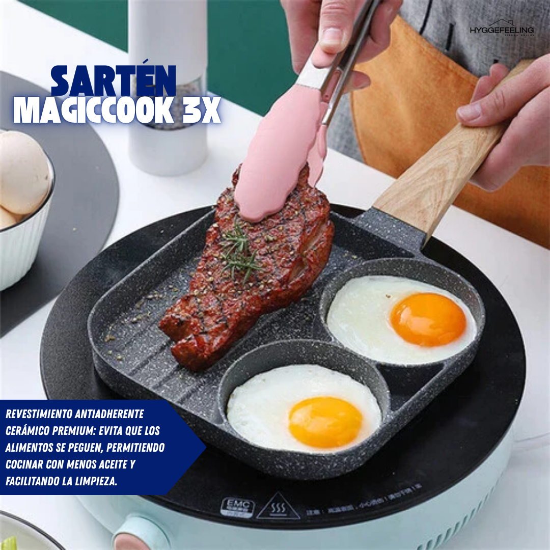 Sartén MagicCook 3X🍳