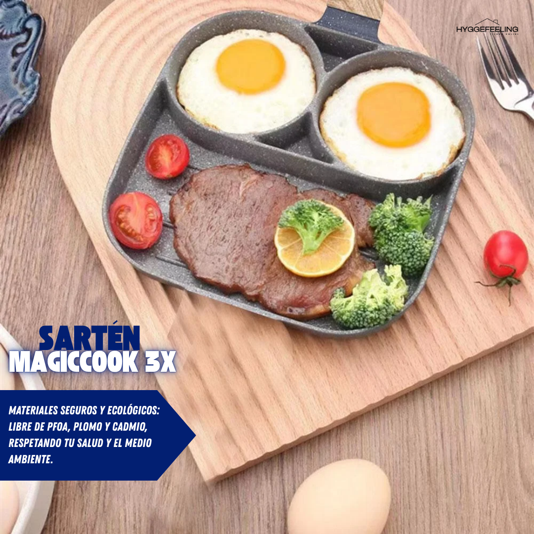 Sartén MagicCook 3X🍳